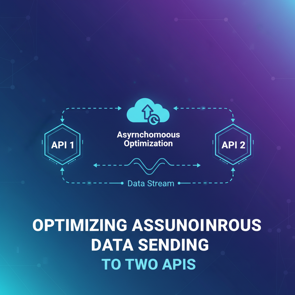 Optimizing Asynchronous Data Sending to Two APIs