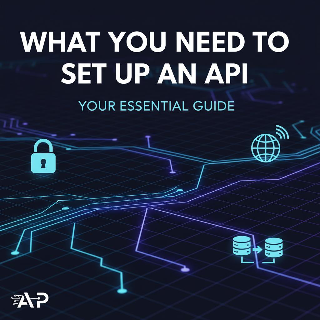 What You Need to Set Up an API: Your Essential Guide