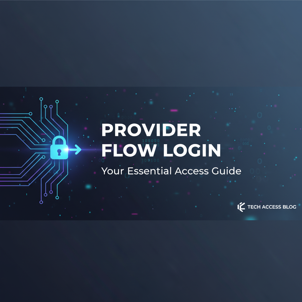 Provider Flow Login: Your Essential Access Guide