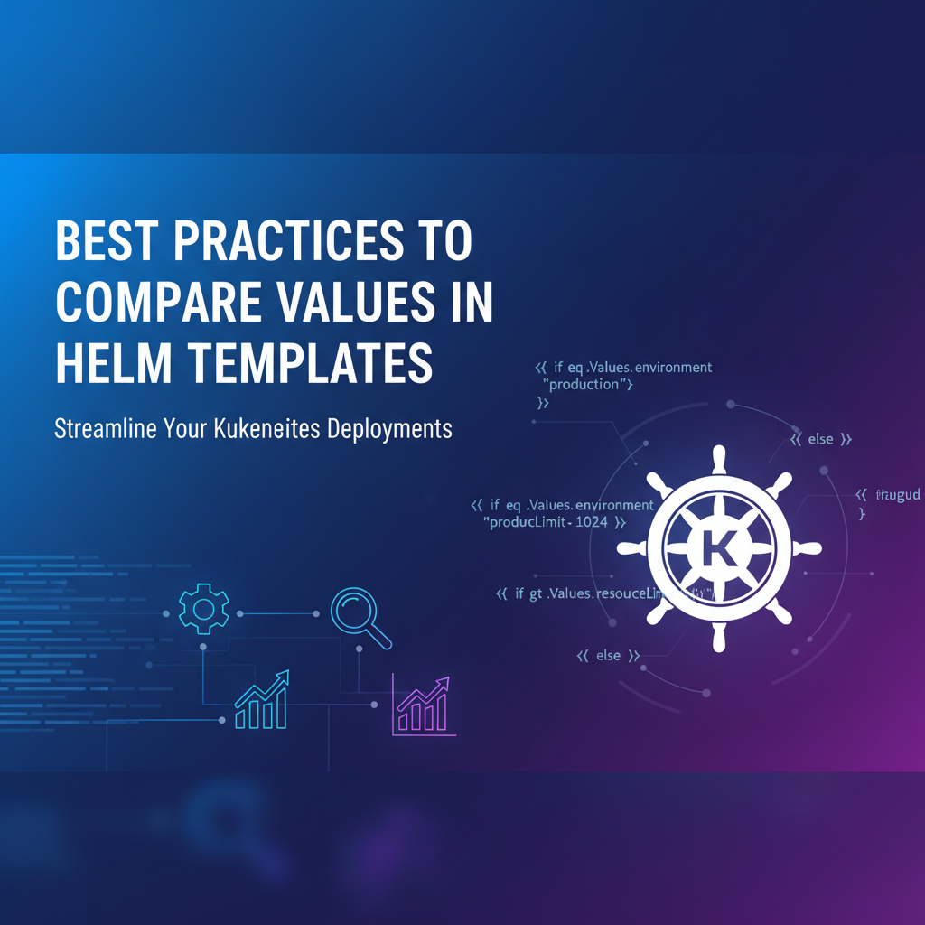 Best Practices to Compare Values in Helm Templates