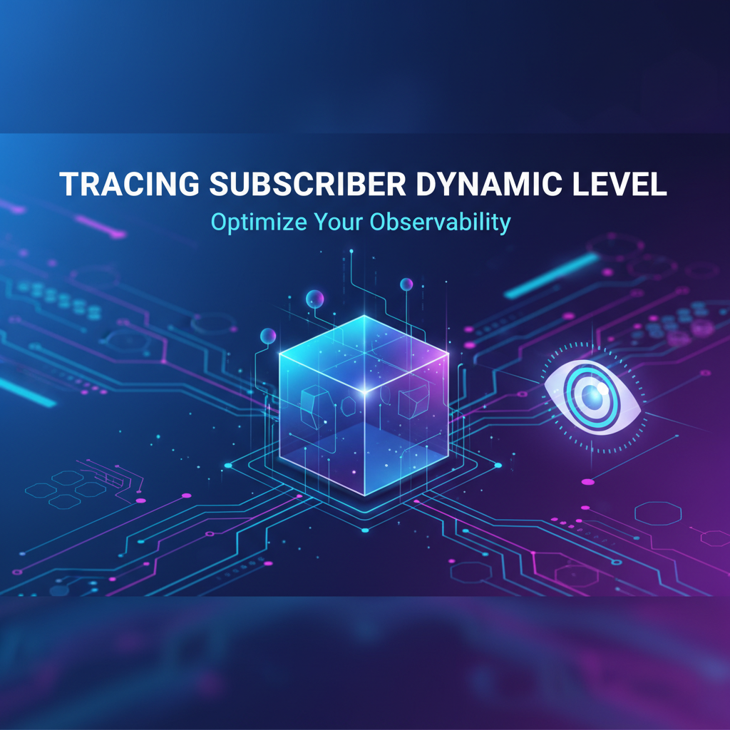 Tracing Subscriber Dynamic Level: Optimize Your Observability