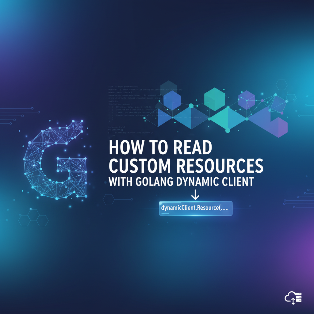 How to Read Custom Resources with Golang Dynamic Client