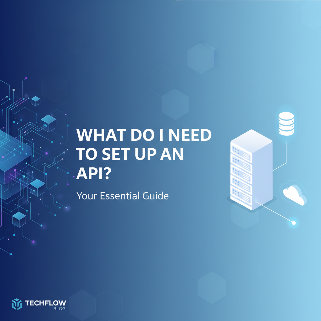 What Do I Need to Set Up an API? Your Essential Guide