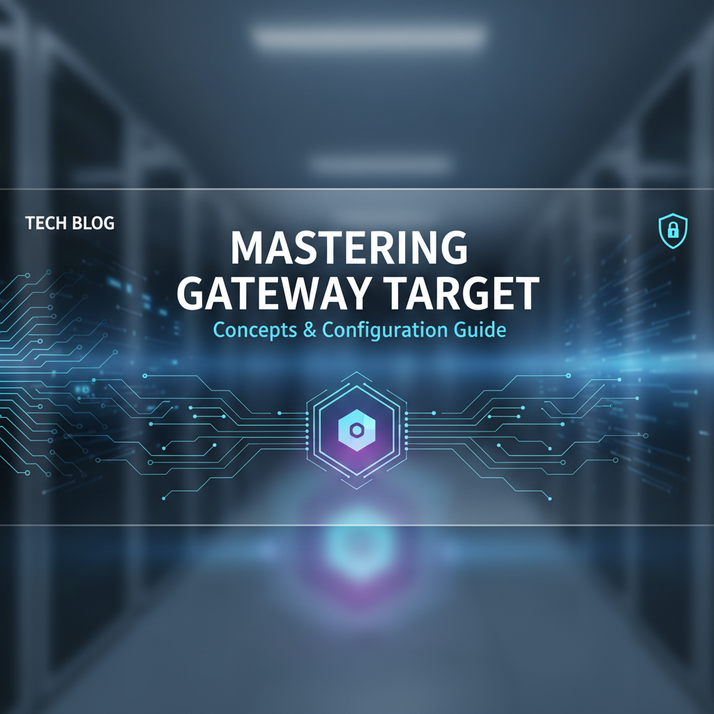 Mastering Gateway Target: Concepts & Configuration Guide
