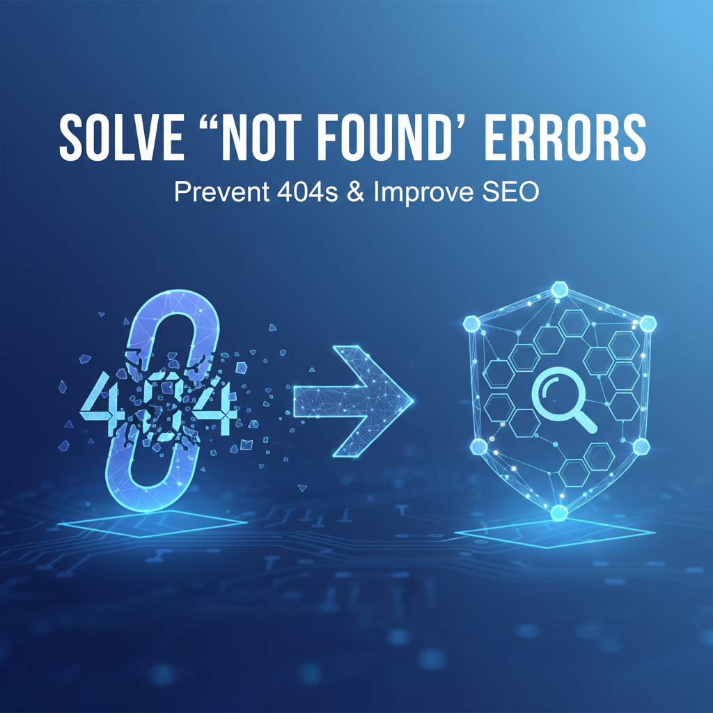 Solve 'Not Found' Errors: Prevent 404s & Improve SEO