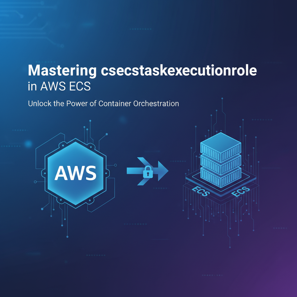 Mastering csecstaskexecutionrole in AWS ECS