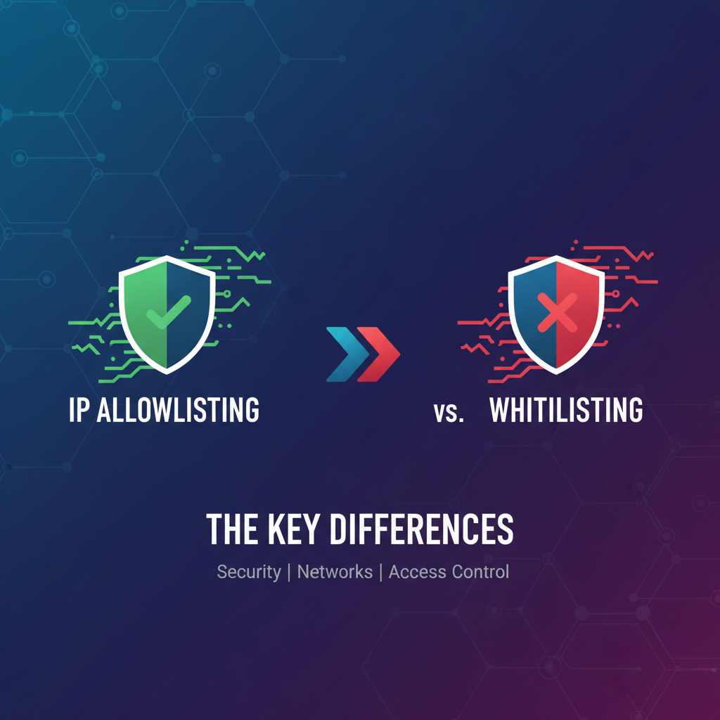 IP Allowlisting vs. Whitelisting: The Key Differences
