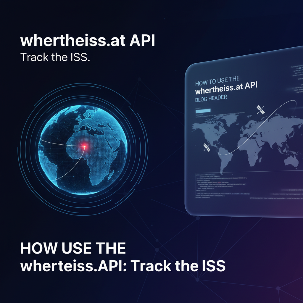 How to Use the wheretheiss.at API: Track the ISS