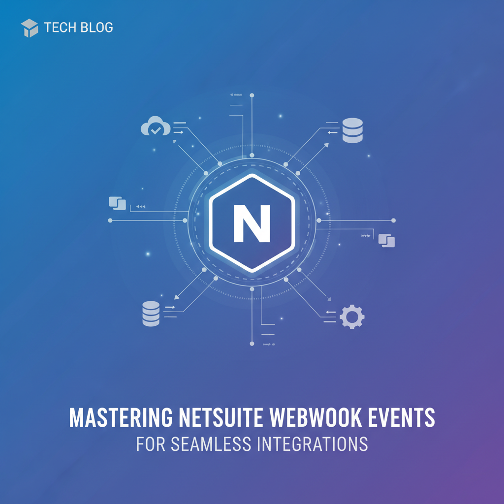 Mastering NetSuite Webhook Events for Seamless Integrations