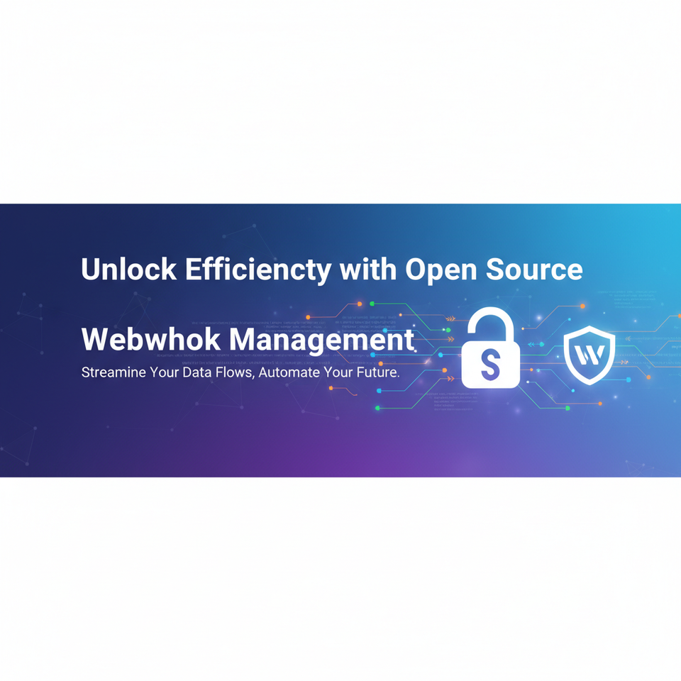 Unlock Efficiency with Open Source Webhook Management