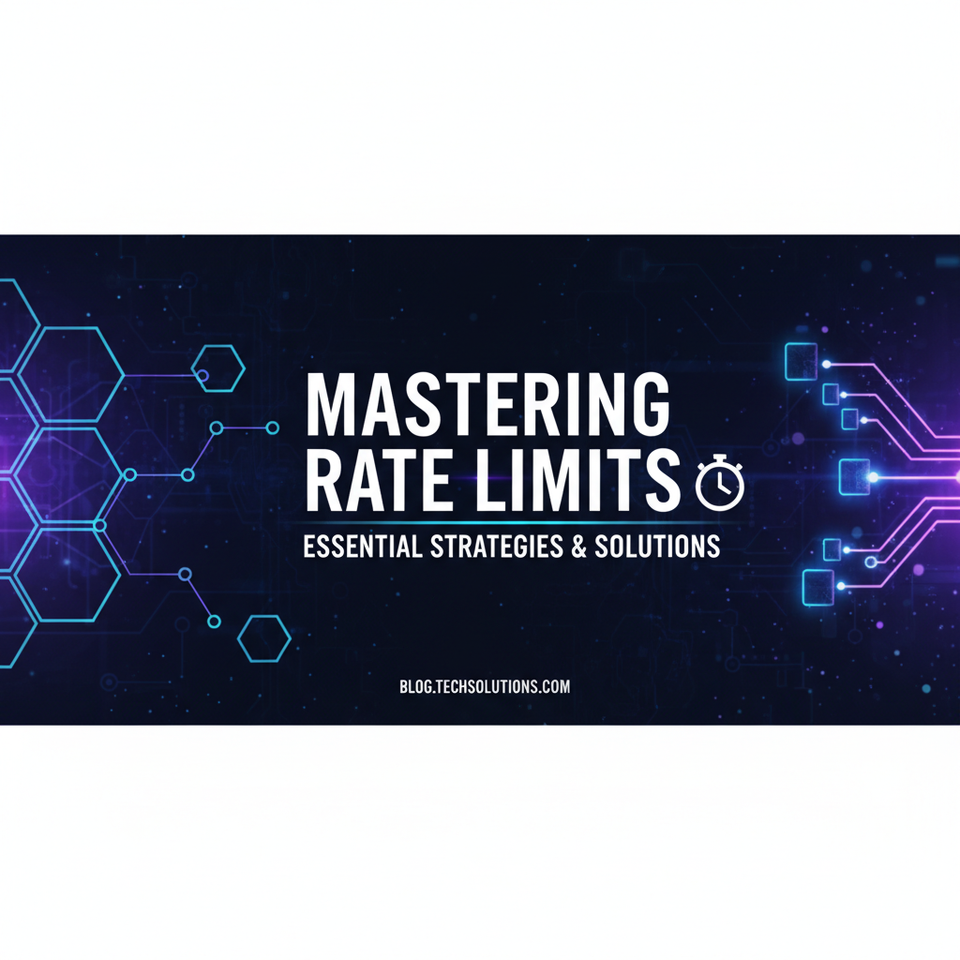 Mastering Rate Limited: Essential Strategies & Solutions