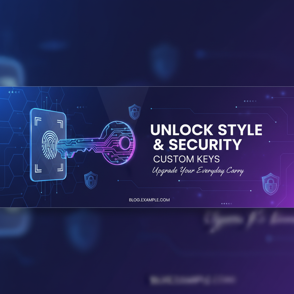 Unlock Style & Security with Custom Keys