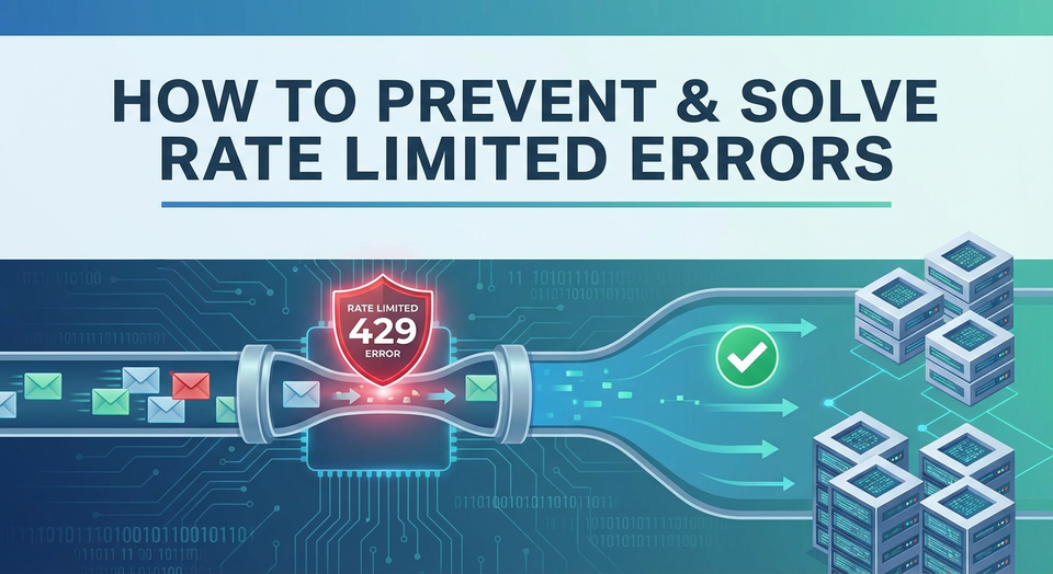 How to Prevent & Solve Rate Limited Errors