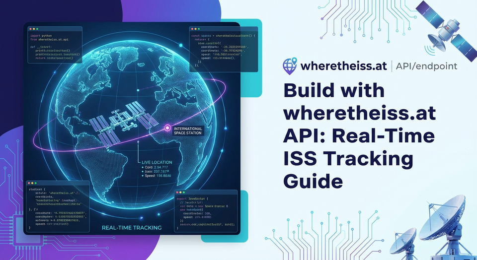 Build with wheretheiss.at API: Real-Time ISS Tracking Guide