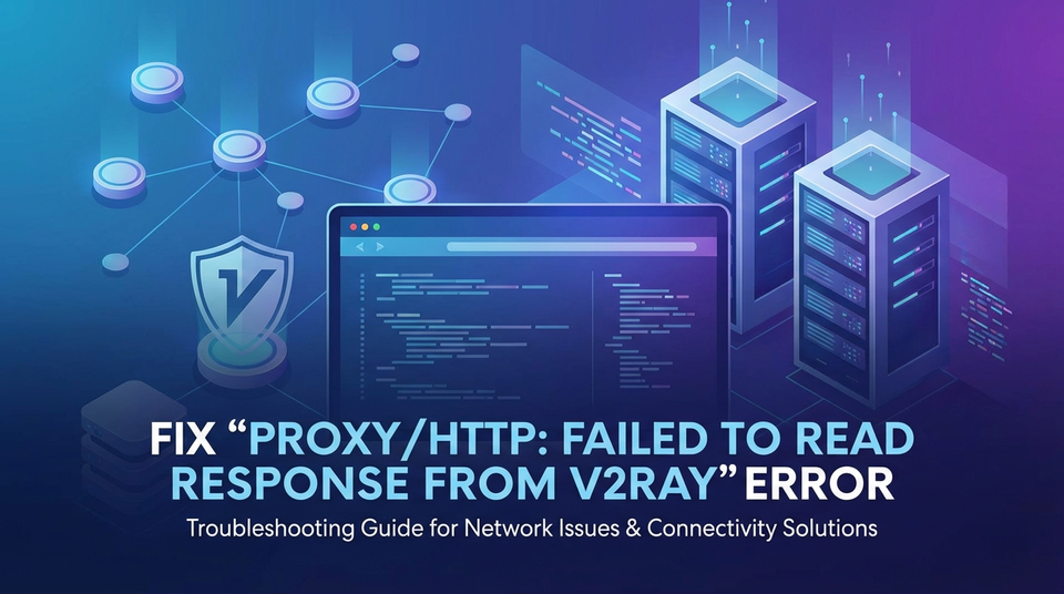 Fix 'proxy/http: failed to read response from v2ray' Error