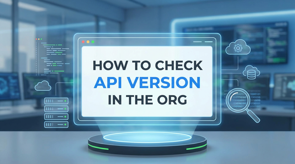 How to Check API Version in the Org