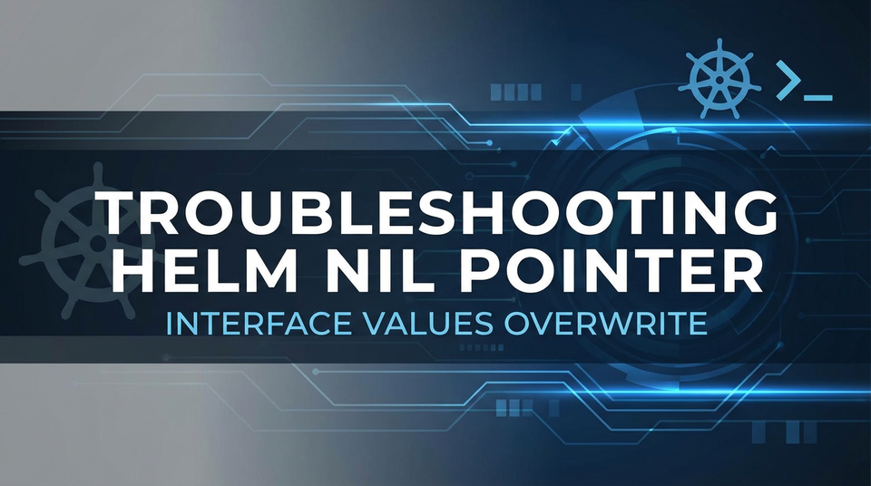 Troubleshooting Helm Nil Pointer: Interface Values Overwrite