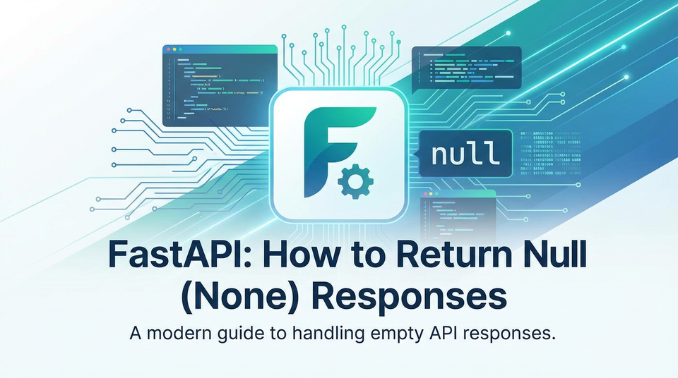 FastAPI: How to Return Null (None) Responses