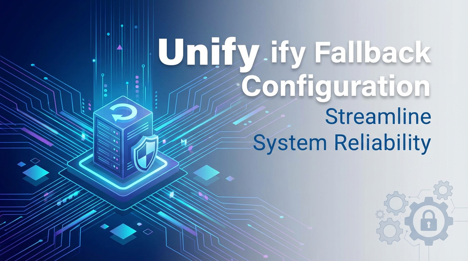 Unify Fallback Configuration: Streamline System Reliability