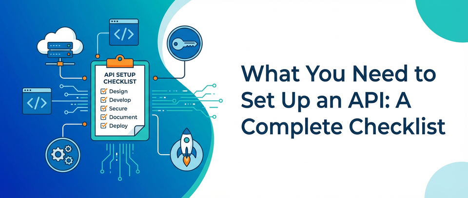 What You Need to Set Up an API: A Complete Checklist